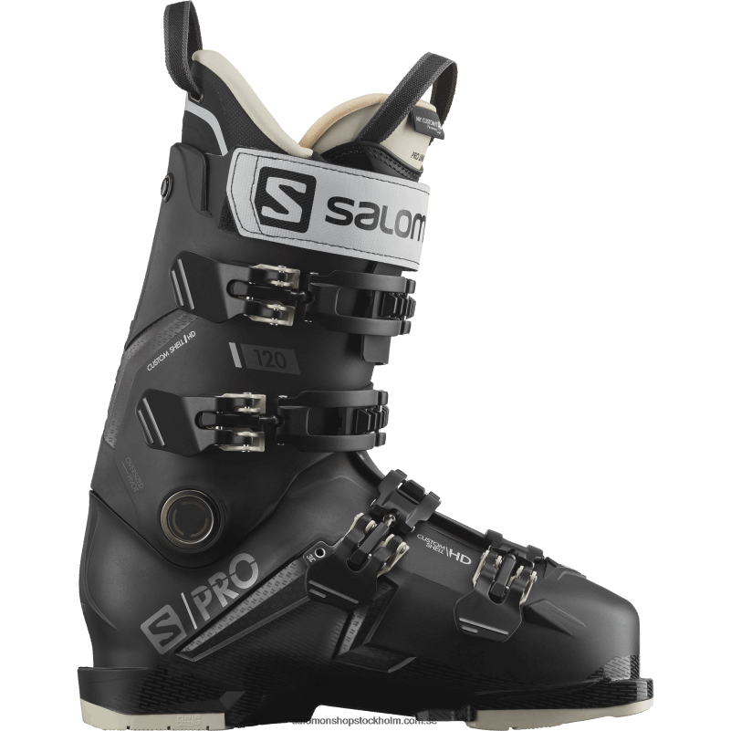 Salomon svart/regnig dag/belluga pistkängor för män - s/pro mv 120 T82RP1223