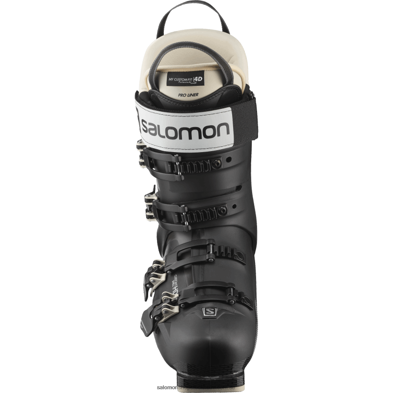 Salomon svart/regnig dag/belluga pistkängor för män - s/pro mv 120 T82RP1223