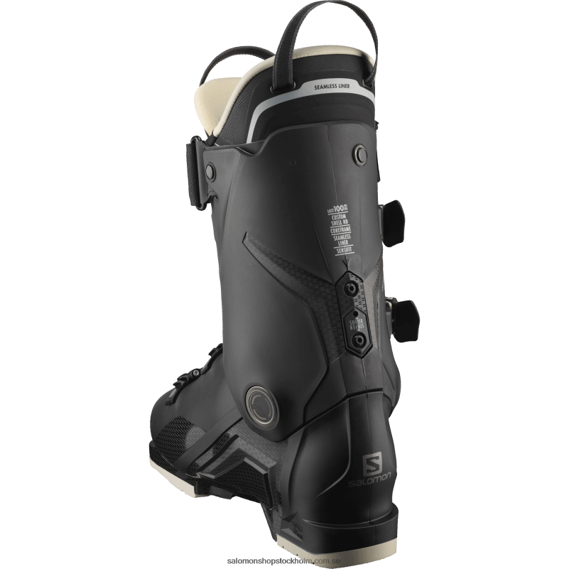 Salomon svart/regnig dag/belluga pistkängor för män - s/pro mv 120 T82RP1223