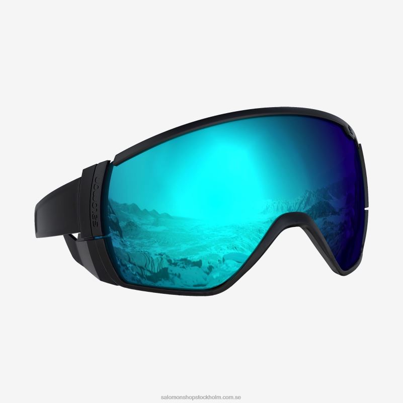 Salomon blå herrtillbehör - driver-mirage ml blå lins T82RP498