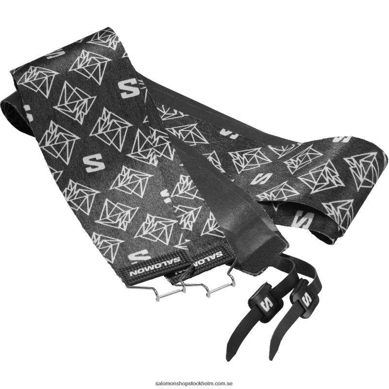 Salomon svart vit alpin skidtillbehör för män - skins qst blank T82RP496