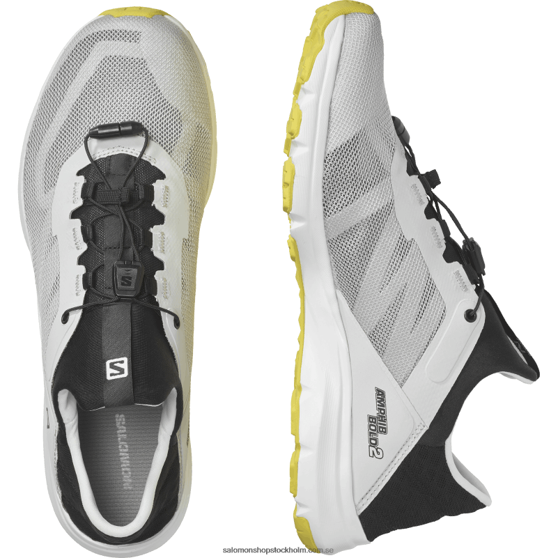 Salomon månsten/svart/smörblomma sandaler för män - Amphib bold 2 T82RP1081