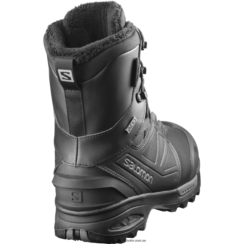 Salomon svart/magnet vinterstövlar för män - tondra pro clima vattentäta T82RP1079