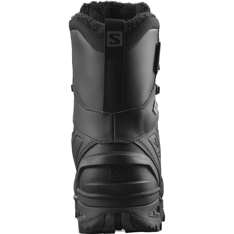 Salomon svart/magnet vinterstövlar för män - tondra pro clima vattentäta T82RP1079