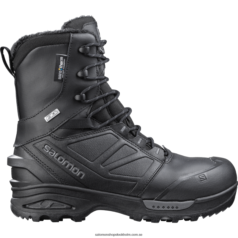 Salomon svart varg herrskor - tondra forces clima vattentät T82RP1085