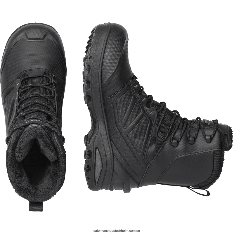 Salomon svart varg herrskor - tondra forces clima vattentät T82RP1085