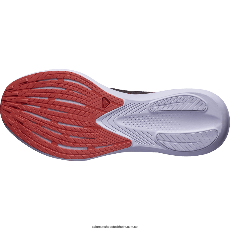 Salomon cykling röd/lila ljung/vibrerande orange löparskor för män - fantasm T82RP1072