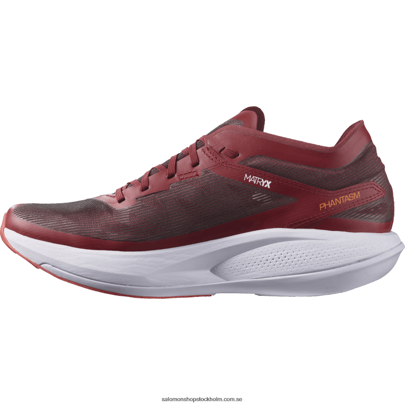 Salomon cykling röd/lila ljung/vibrerande orange löparskor för män - fantasm T82RP1072