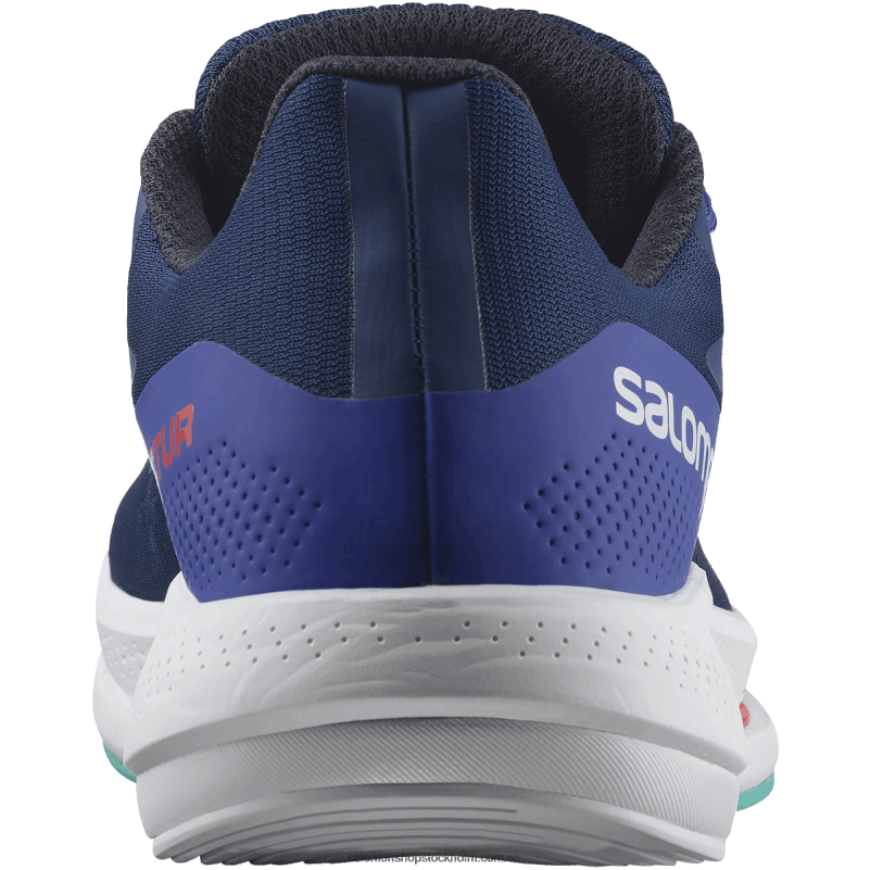 Salomon godsblå/bländande blå/mintblad löparskor för män - spectur T82RP1076