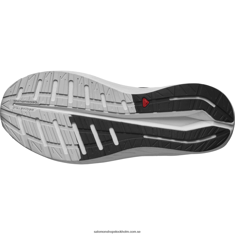 Salomon svart/vit/månsten löparskor för män - aero blaze T82RP1067