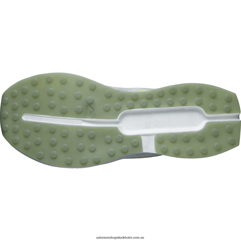 Salomon vit/månsten/säkerhetsgul löparskor för män - index 02 T82RP1069