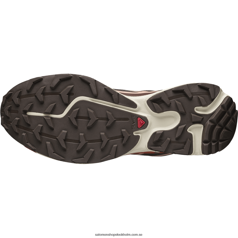 Salomon delicioso/chokladfondant/persika beige sportskor för män - xt-6 T82RP87
