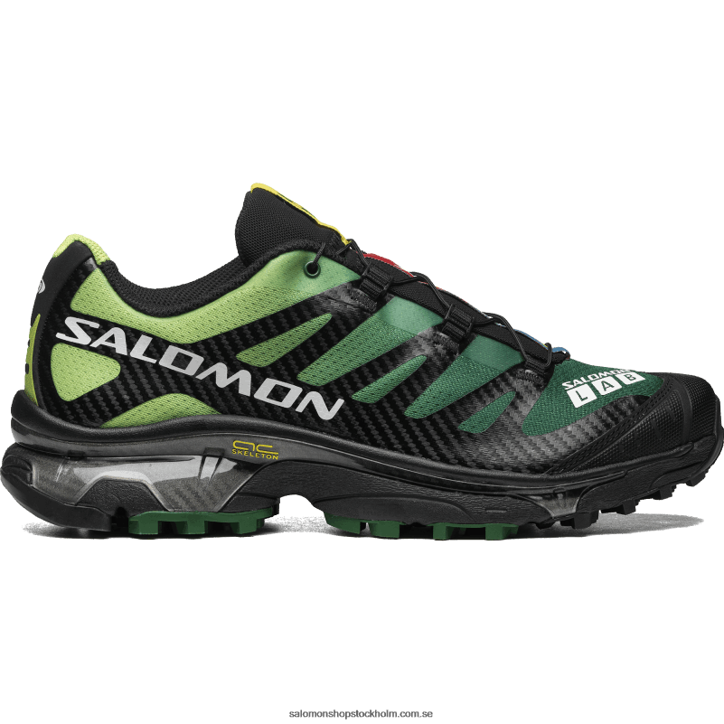 Salomon eden/ljus limegrön/vit sportskor för män - xt-4 og T82RP62