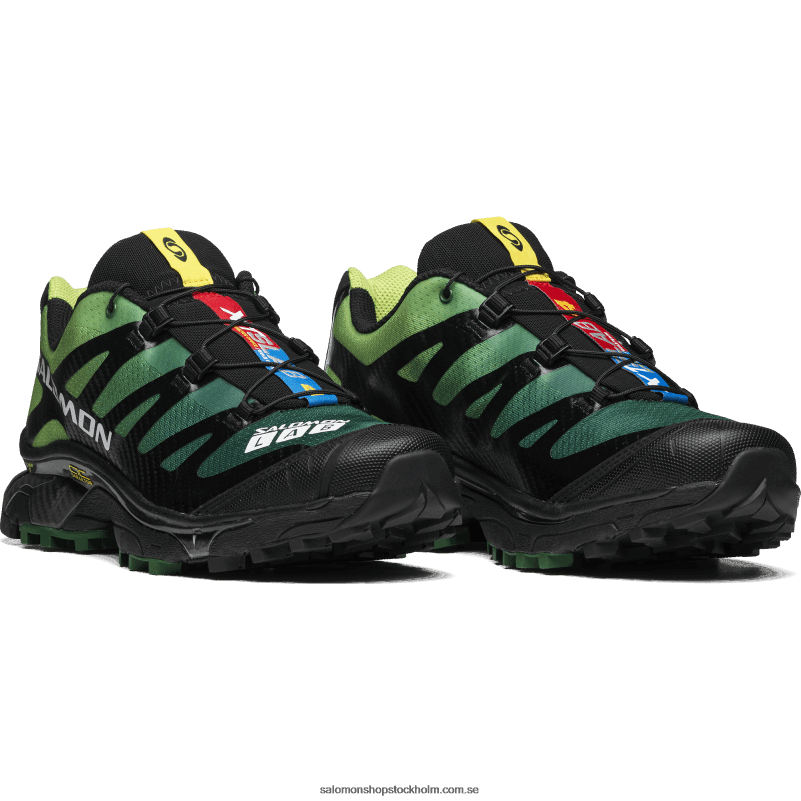 Salomon eden/ljus limegrön/vit sportskor för män - xt-4 og T82RP62
