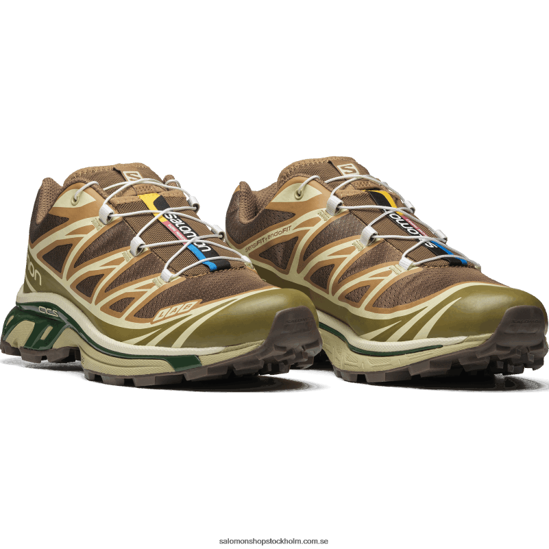 Salomon gummi/ödla/eden sportskor för män - xt-6 T82RP81