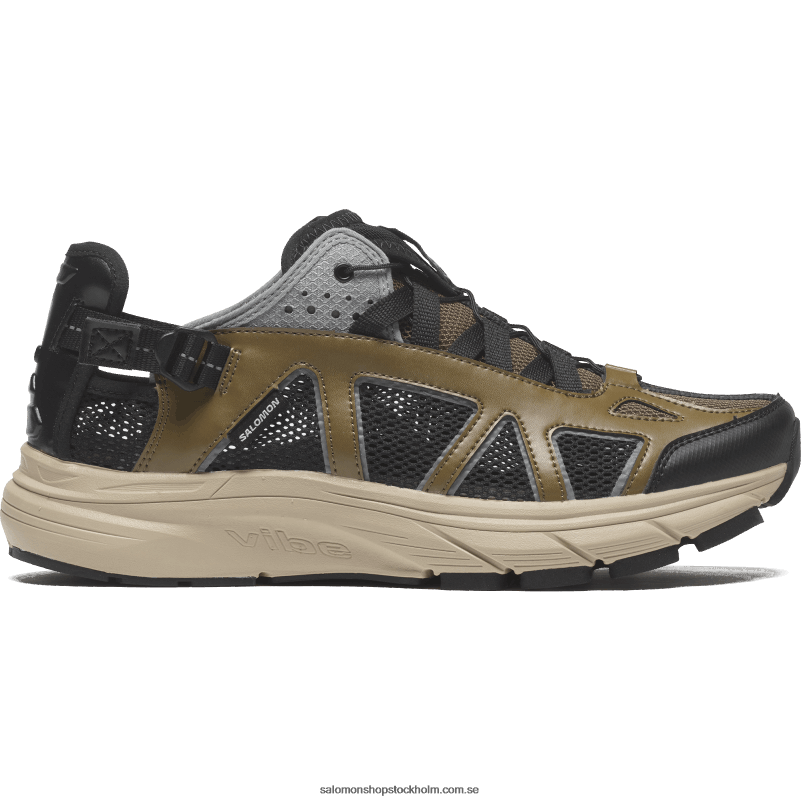 Salomon gummi/mörk safir/svart sportskor för män - techsonic för gramicci T82RP209