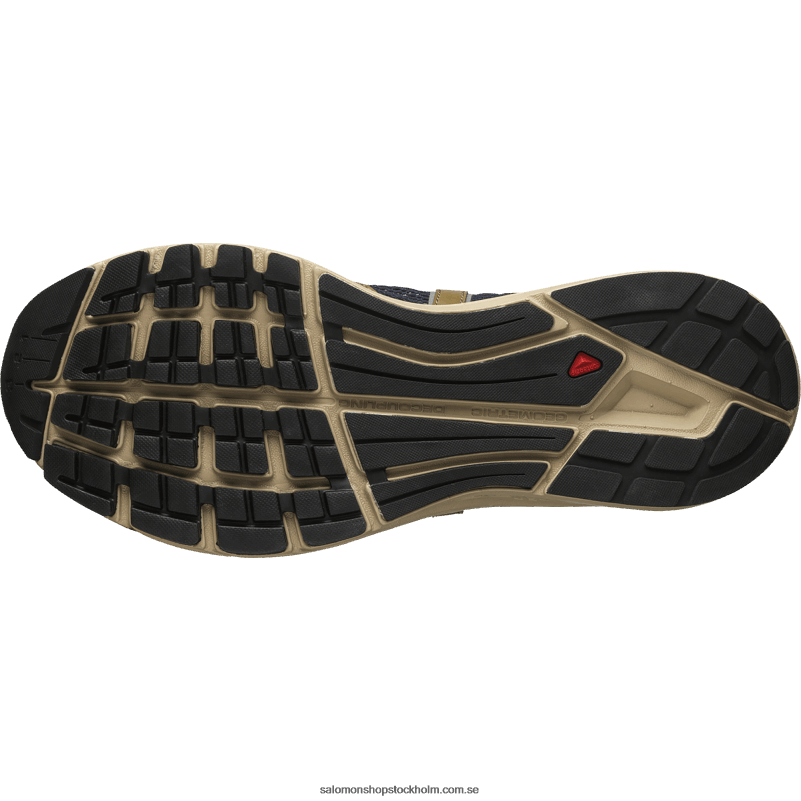 Salomon gummi/mörk safir/svart sportskor för män - techsonic för gramicci T82RP209