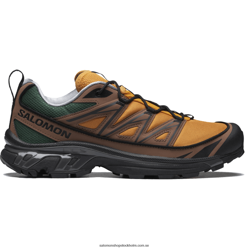Salomon gyllene ek/ekollon/svart sportskor för män - xt-6 expanse 75th T82RP225