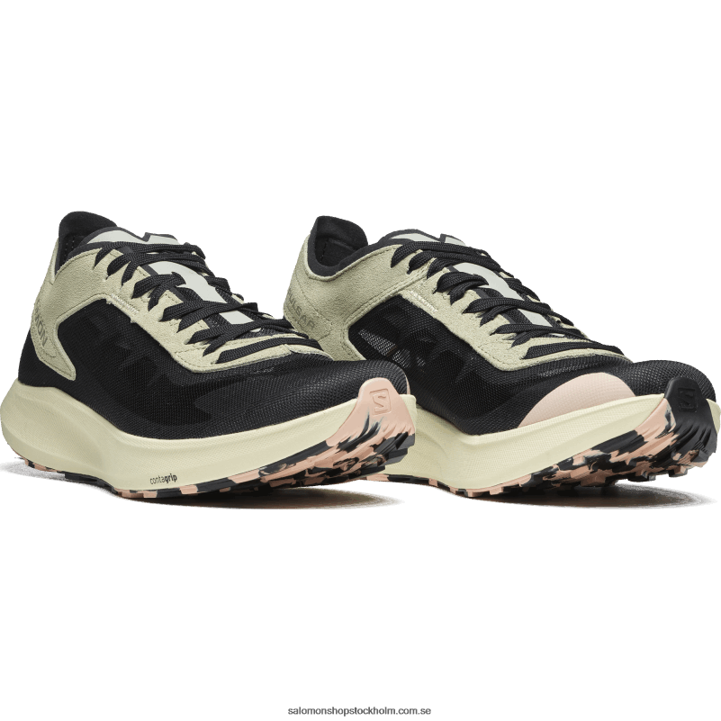 Salomon ökensalvia/svart/mal sportskor för män - pulsar prg T82RP158