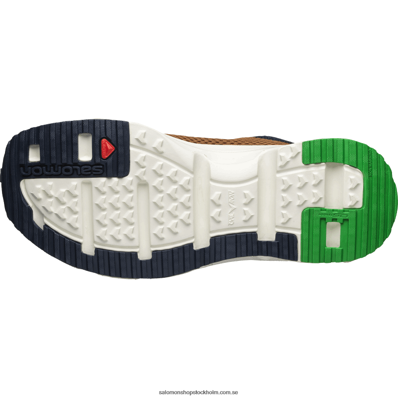 Salomon mörk safir/gummi/jolly grön sportskor för män - rx slide 3.0 T82RP155