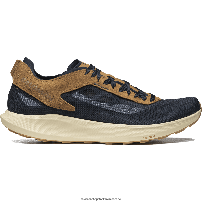 Salomon mörk safir/gummi/vaniljglass sportskor för män - pulsar prg T82RP157