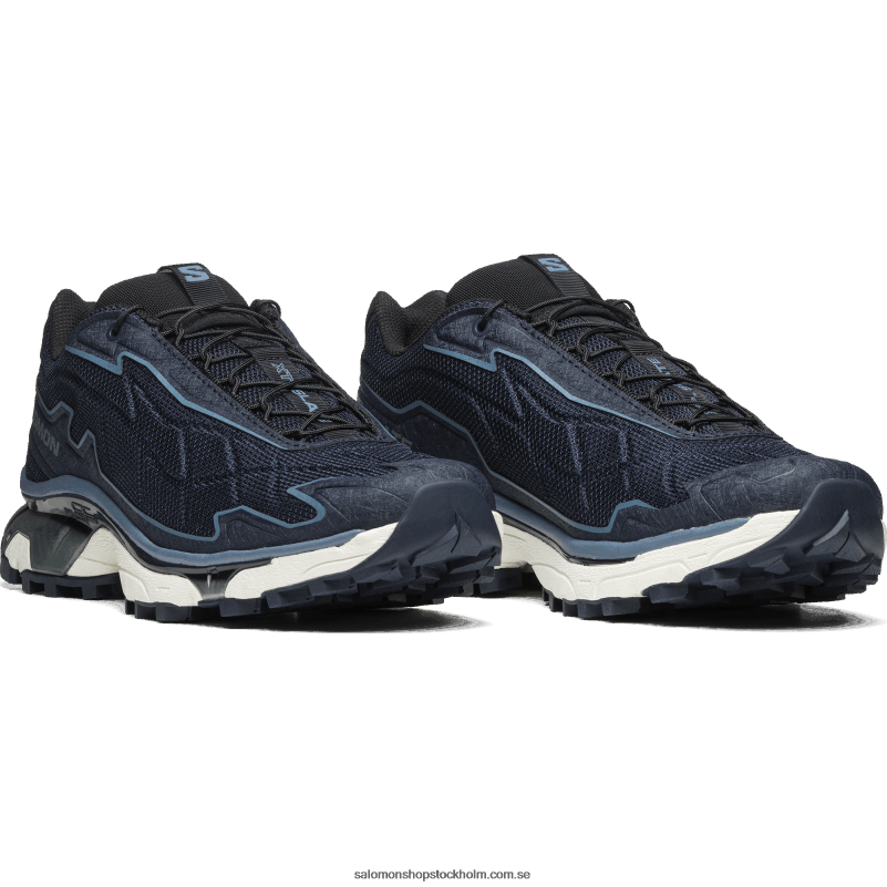 Salomon mörk safir/stenblå/blå aska sportskor för män - xt-slate advanced T82RP152