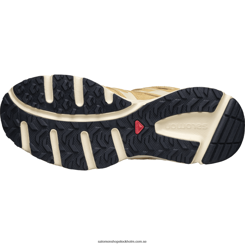 Salomon mörk safir/taffy/gummi sportskor för män - x-mission 4 mocka T82RP164