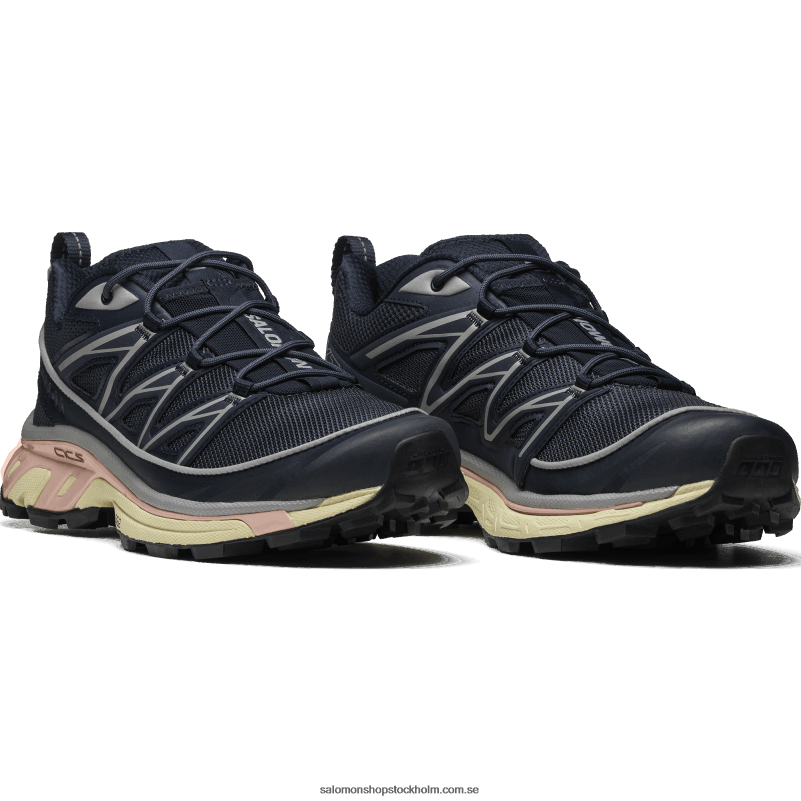 Salomon mörkt safir/india bläck/rosa moln sportskor för män - xt-6 expanse T82RP101