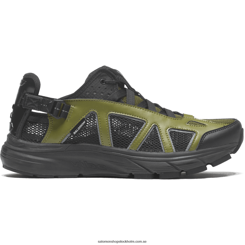 Salomon majfluga/svart/monument sportskor för män - techsonic för gramicci T82RP208