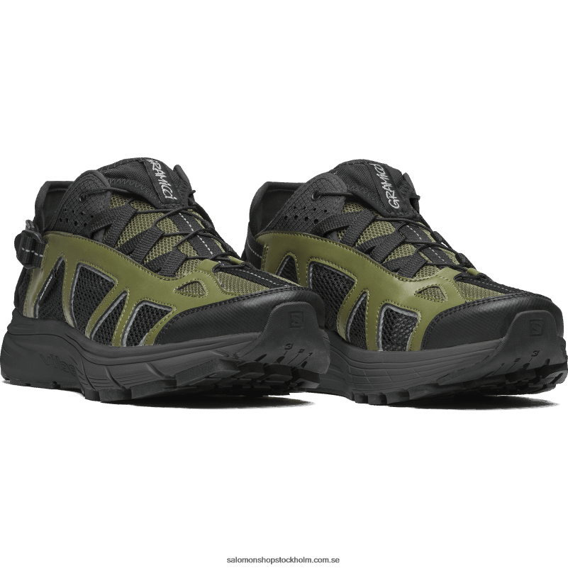 Salomon majfluga/svart/monument sportskor för män - techsonic för gramicci T82RP208