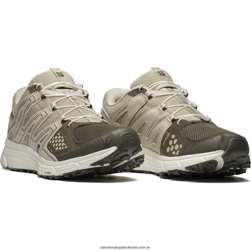 Salomon major brun/fjädergrå/vaniljis sportskor för män - x-mission 3 T82RP205