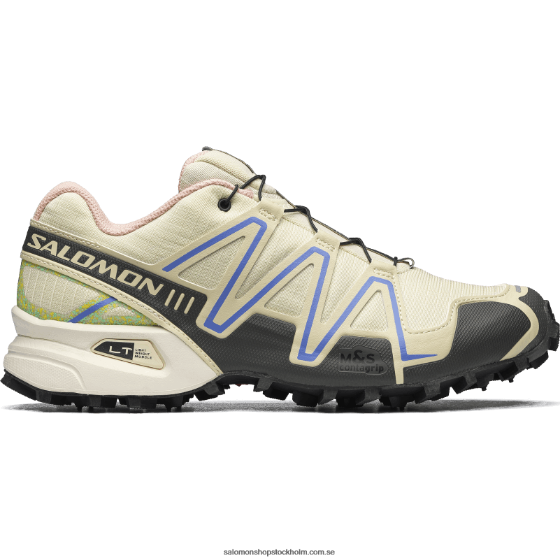 Salomon mal/vaniljis/granada himmel sportskor för män - speedcross 3 mindful T82RP147