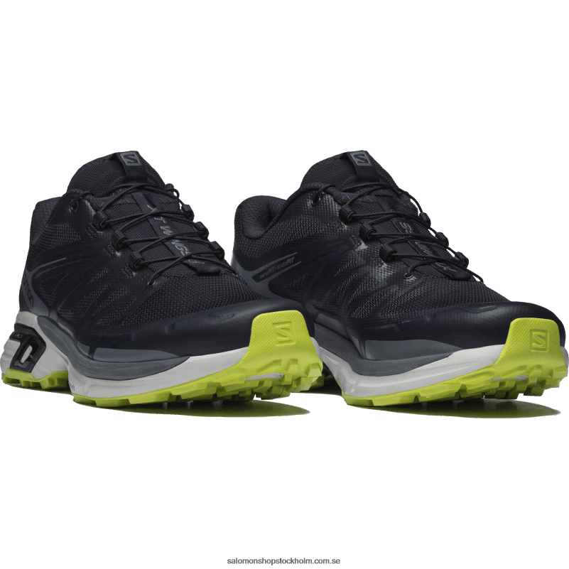 Salomon natthimmel/månsten/kinablå sportskor för män - xt-wings 2 T82RP187