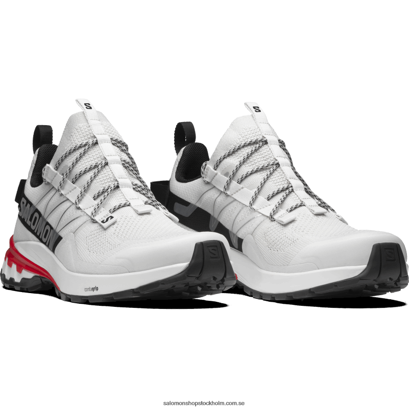 Salomon nimbus moln/svart/gojibär sportskor för män - xa cover T82RP211