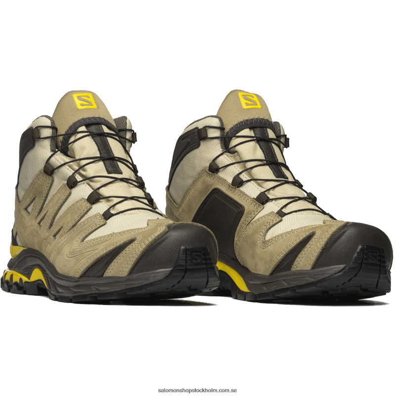 Salomon safari/kelp/empire gul sportskor för män - xa pro 3d mid gore-tex för bättre presentbutik T82RP137