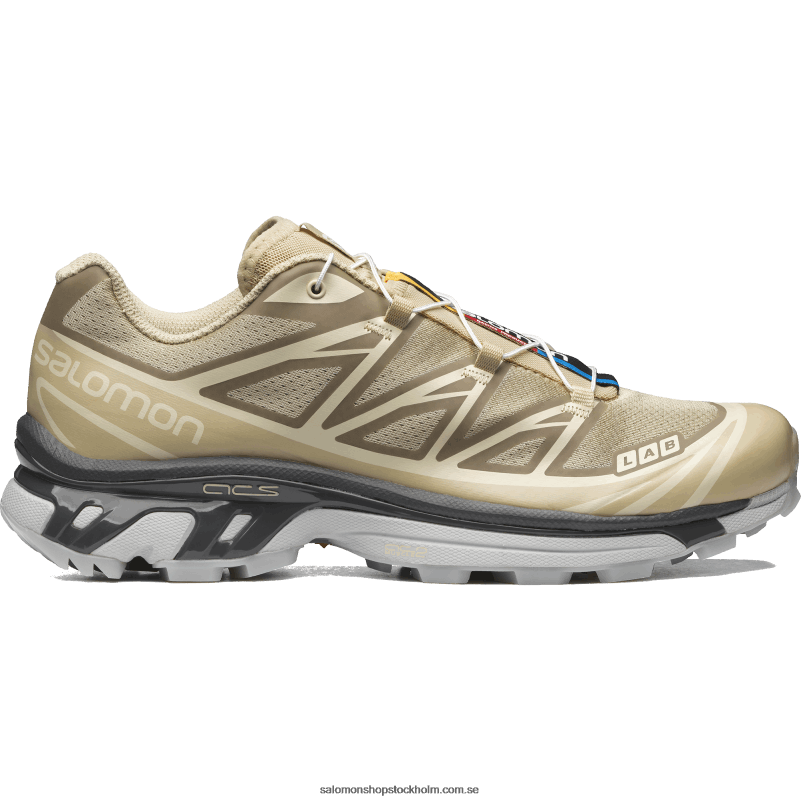 Salomon safari/magnet/vaniljis sportskor för män - xt-6 klara T82RP121