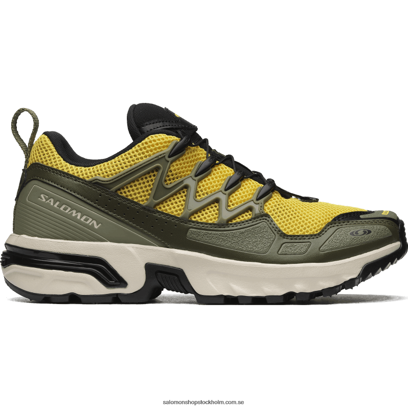 Salomon smörblomma/olivnatt/svart sportskor för män - acs + og T82RP68