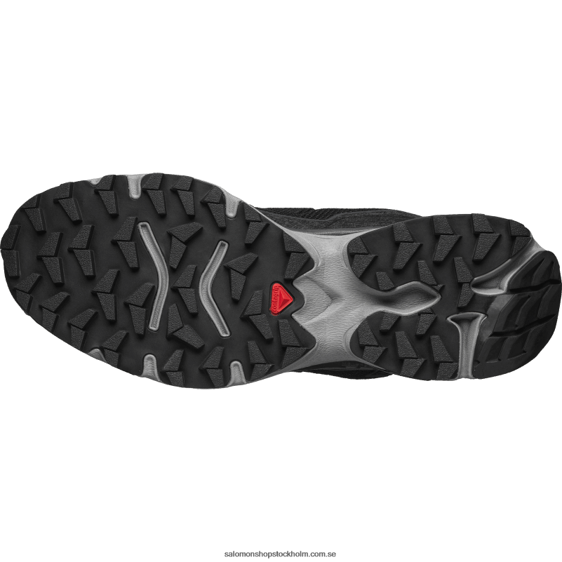 Salomon svart/ebenholts/frostgrå sportskor för män - xt-slate advanced T82RP153