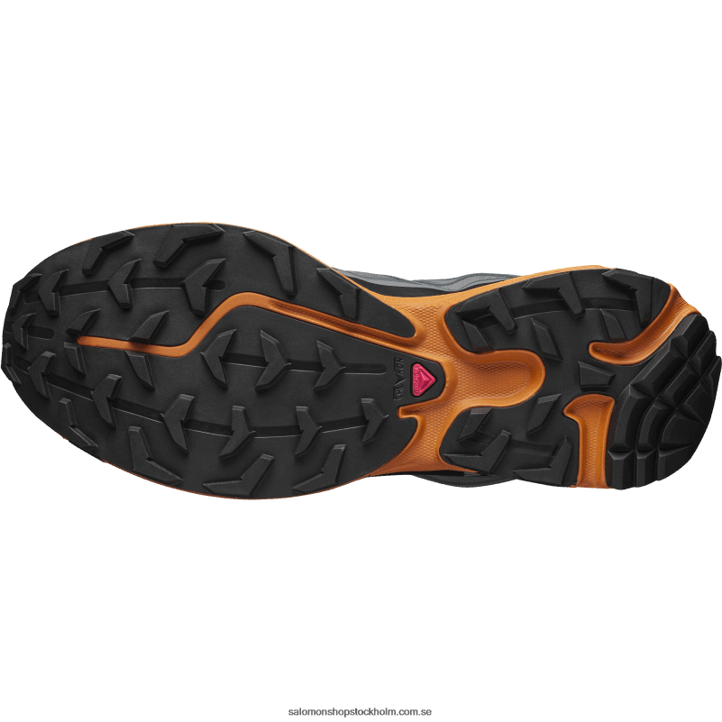 Salomon svart/ebenholts/marmelad sportskor för män - xt-6 gore-tex verktyg T82RP126