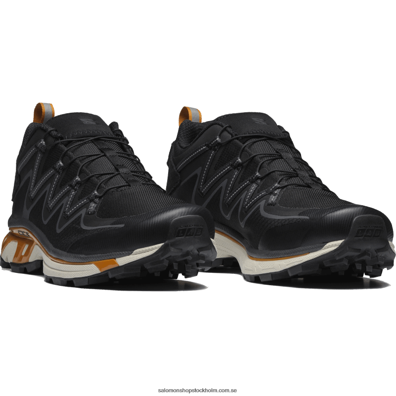 Salomon svart/ebenholts/marmelad sportskor för män - xt-rush verktyg T82RP125