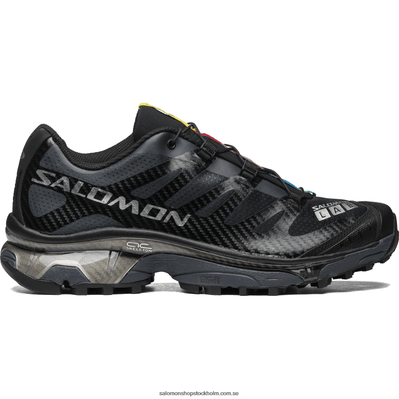 Salomon svart/ebenholts/silver metallic x sportskor för män - xt-4 og T82RP61