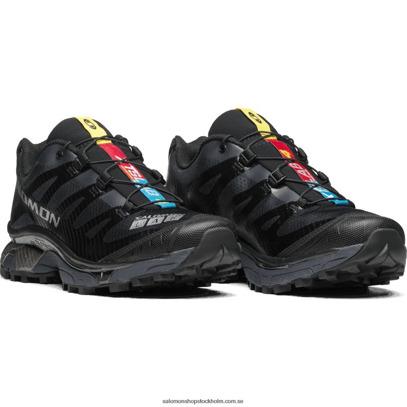 Salomon svart/ebenholts/silver metallic x sportskor för män - xt-4 og T82RP61