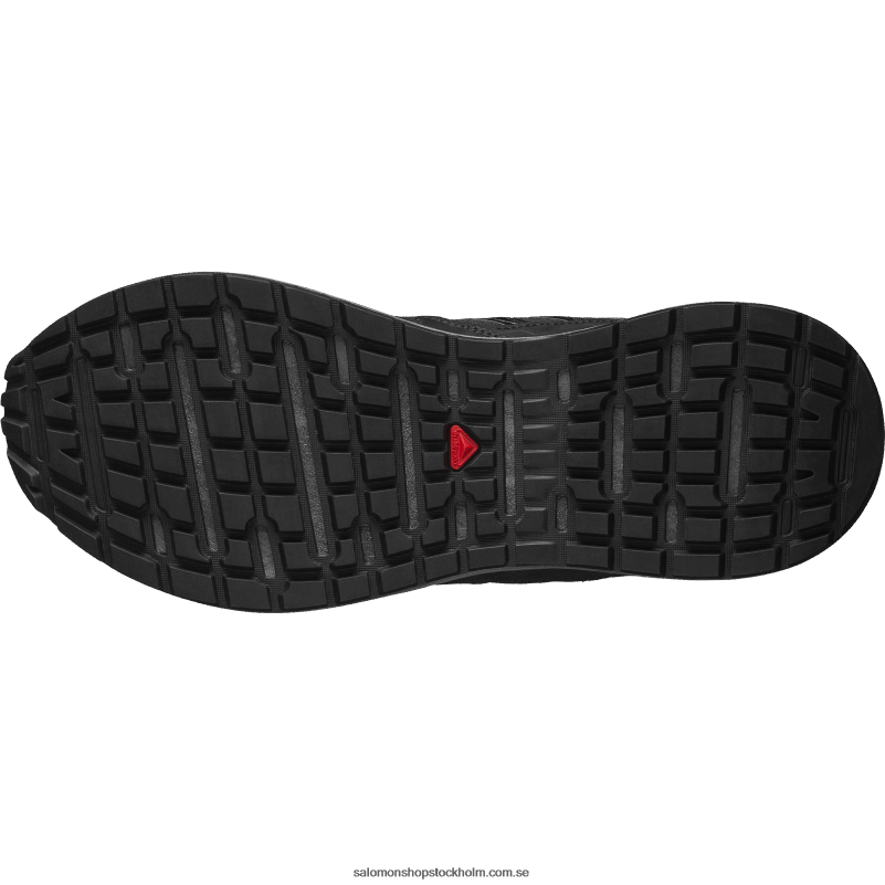 Salomon svart/ebenholts sportsko för män - odyssey 1 läder avancerad T82RP220
