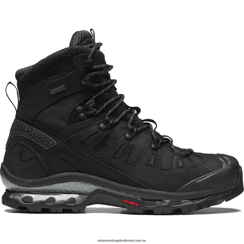 Salomon svart/ebenholts sportskor för män - quest 3 4d gore-tex T82RP214