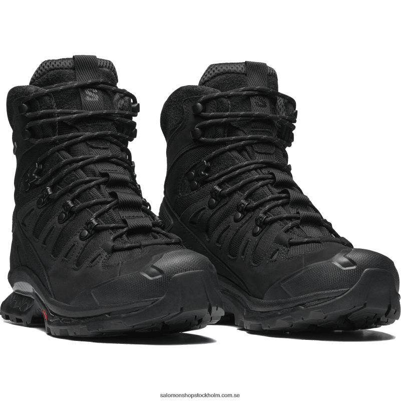 Salomon svart/ebenholts sportskor för män - quest 3 4d gore-tex T82RP214
