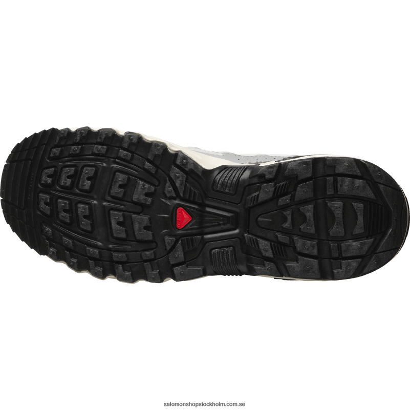 Salomon svart/månsten/legering sportskor för män - acs + og T82RP67