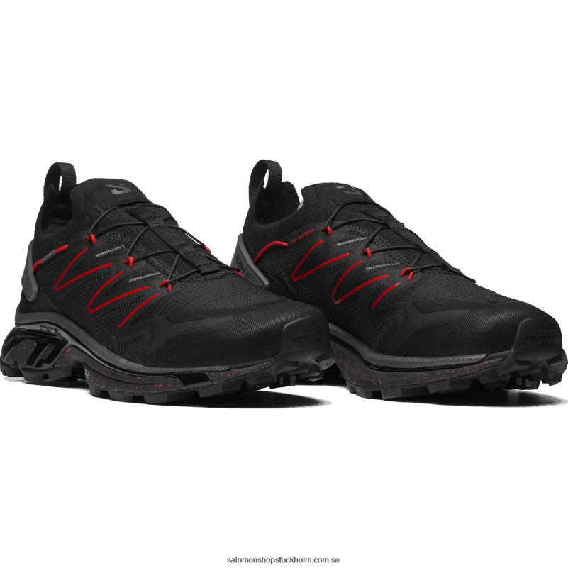 Salomon svart/magnet/eldröd sportskor för män - xt-rush 2 T82RP106