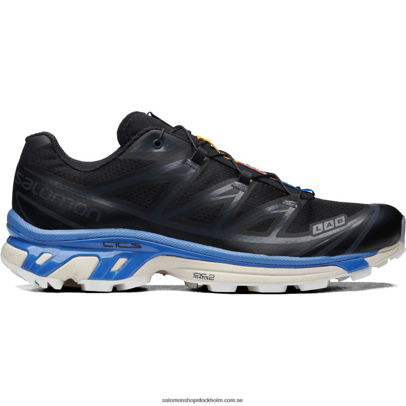Salomon svart/riviera/nimbus moln sportskor för män - xt-6 klara T82RP122
