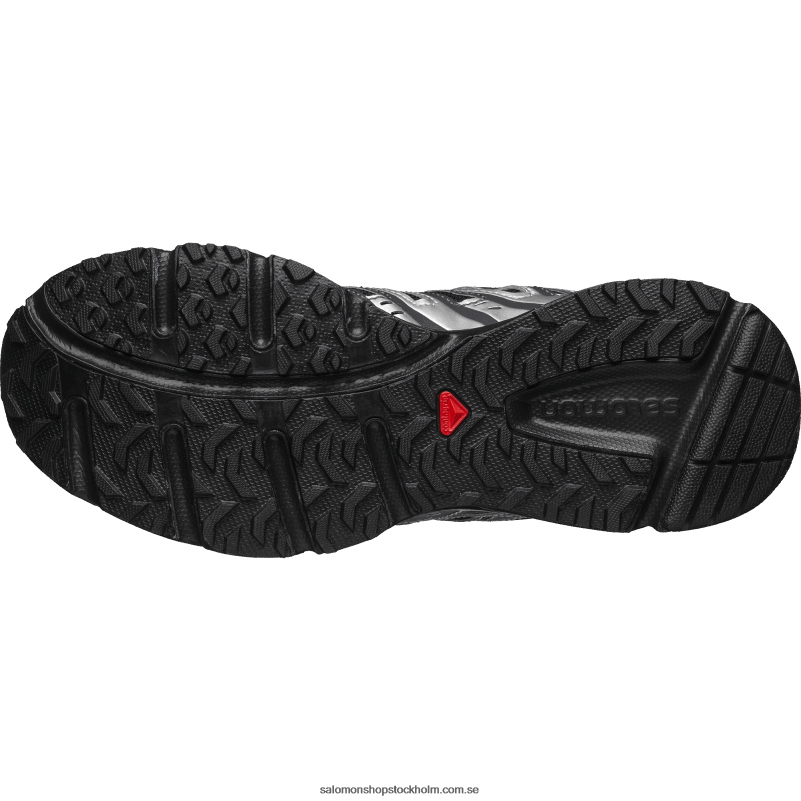 Salomon svart/silver metallic x/magnet sportskor för män - x-mission 3 T82RP204