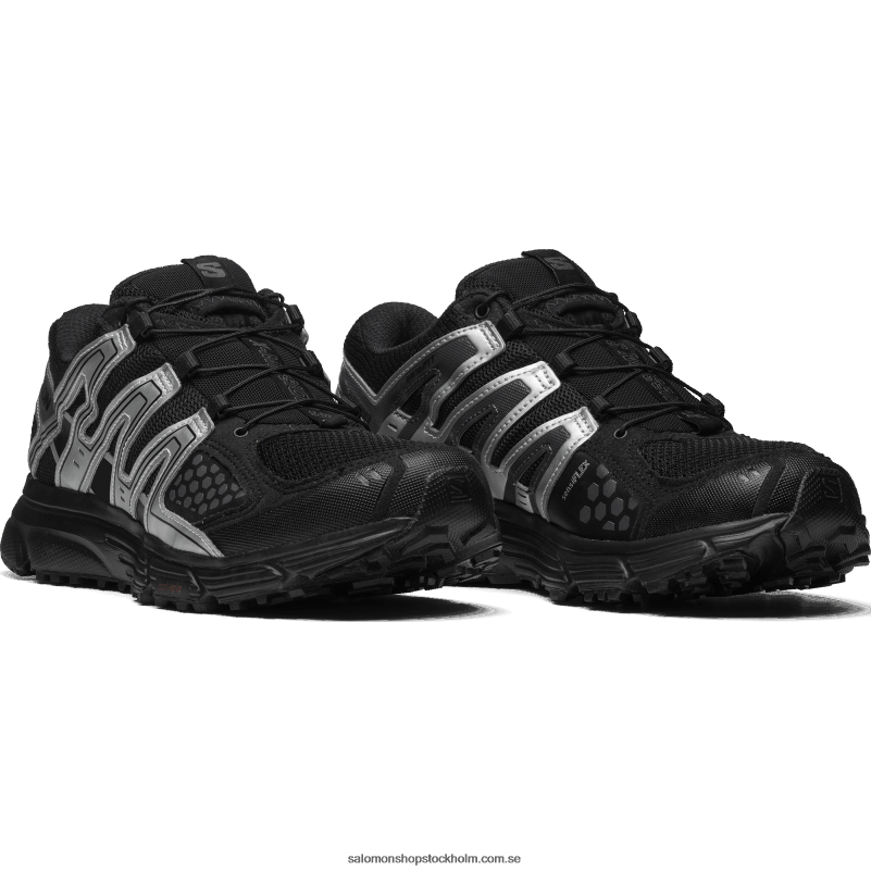 Salomon svart/silver metallic x/magnet sportskor för män - x-mission 3 T82RP204
